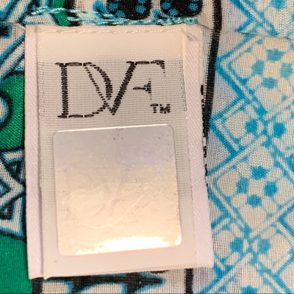 NWOT Diane Von Furstenberg Kenna pleated top - Picture 7 of 8